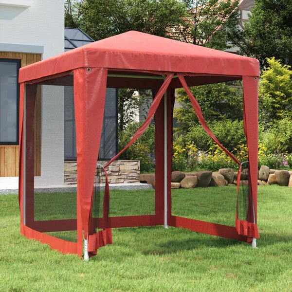 Party stan se 4 síťovanými bočnicemi 2 x 2 m HDPE