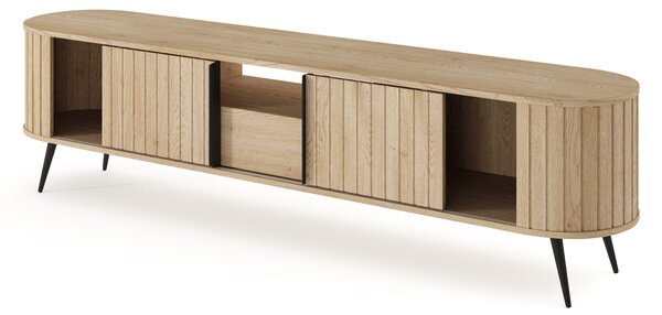 TV stolek Luvio 196 cm se zásuvkou - dub cremona