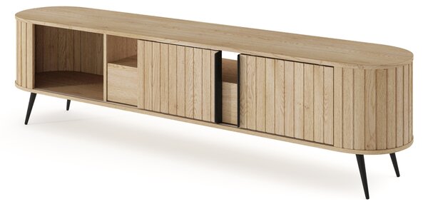 TV stolek Luvio 196 cm se zásuvkou - dub cremona