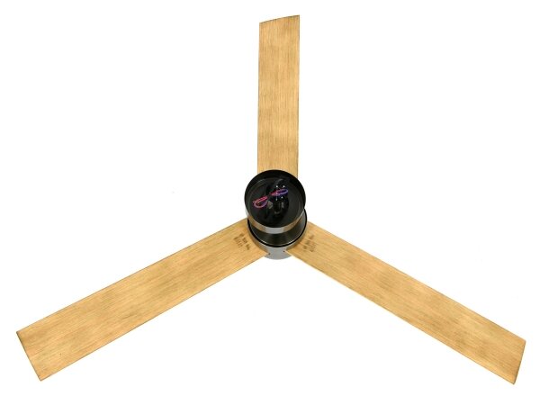 Lucci air 21610449-LED Stmívatelný ventilátor CLIMATE 1xGX53/12W/230Vhnědá/chrom
