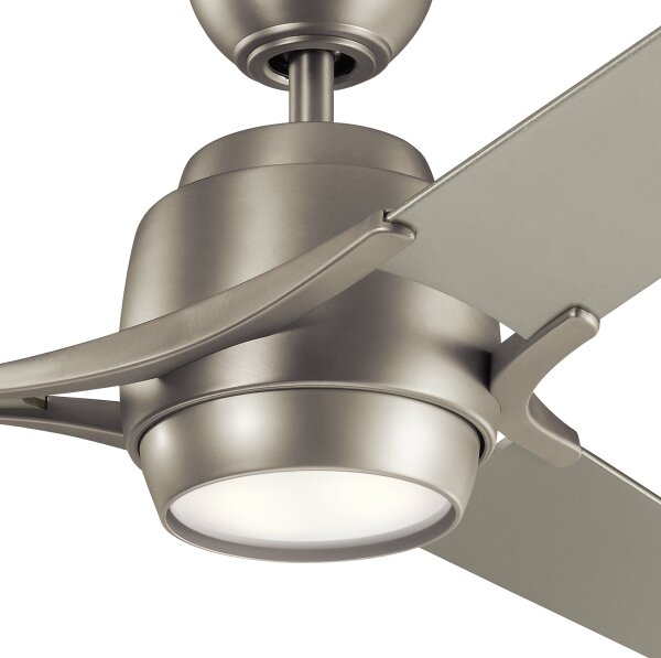 Kichler KLF-ZEUS-60-BN -LED Stmívatelný stropní ventilátor ZEUS LED/10W/230V +DO
