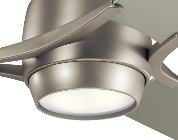 Kichler KLF-ZEUS-60-BN -LED Stmívatelný stropní ventilátor ZEUS LED/10W/230V +DO