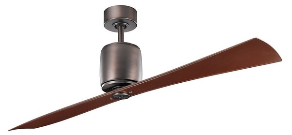 Kichler KLF-FERRON-60-BB - Stropní ventilátor FERRON hnědá + dálkové ovládání