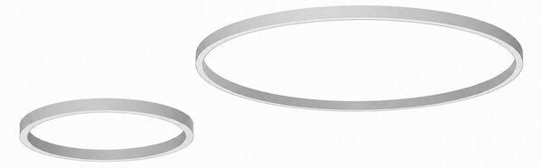 Arelux AM05WW SWH Xambit, bílé stropní/stropní/závěsné kruhové svítidlo, 120W LED 3000K, prům. 204cm