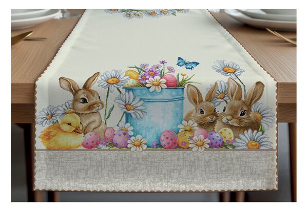 Velikonoční gobelínový běhoun na stůl MI01 Barva Vícebarevná Rozměry 45x140 cm