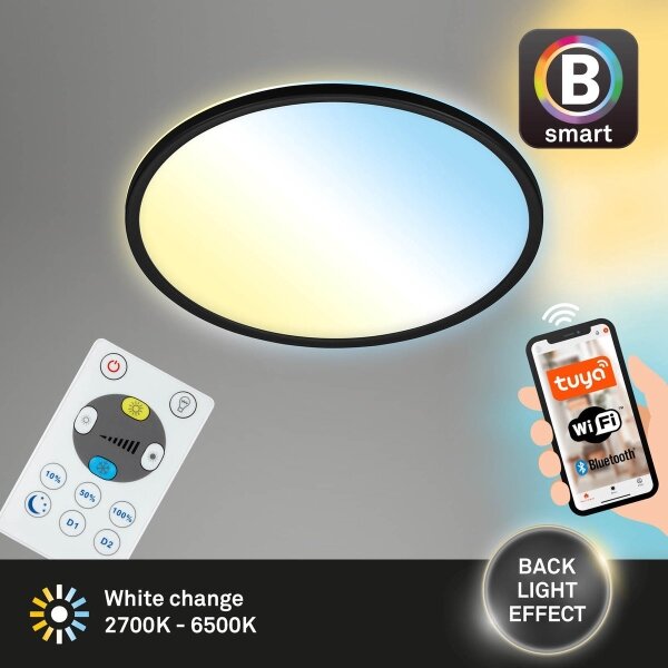 Briloner 7059-015 - LED Stmívatelné svítidlo SLIM LED/22W/230V Wi-Fi Tuya + DO