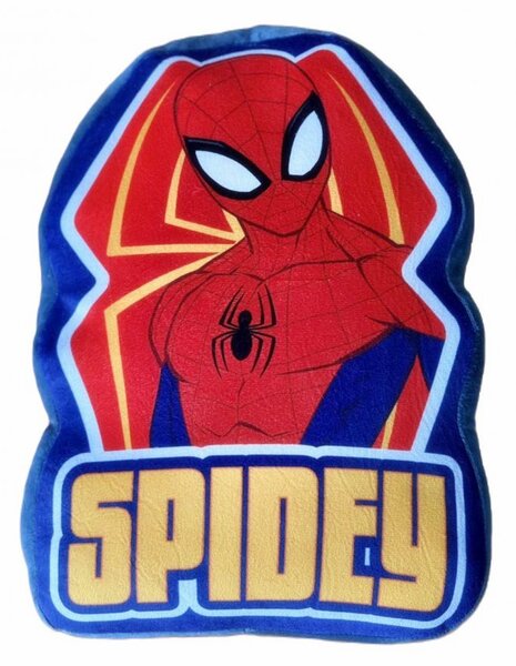 Setino Tvarovaný polštář Spiderman 36 x 32 cm