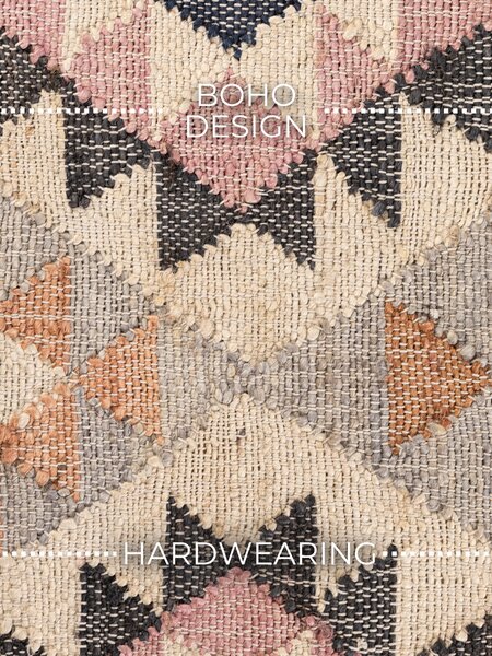 ELLE Decoration, Běhoun Parsa 106260 Cream/Multi z kolekce Elle, 80x200, vícebarevná, kuchyně