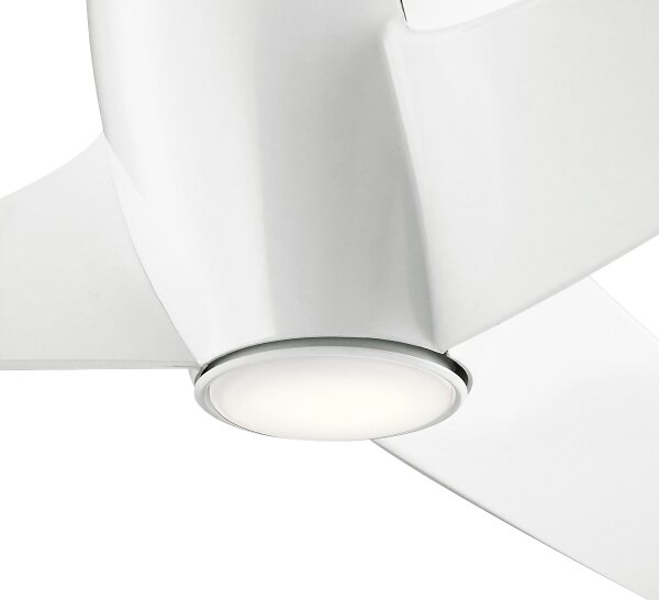 Kichler KLF-PHREE-56-WHT- LED Stmívatelný stropní ventilátor PHREE 10W/230V + DO