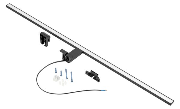 Koupelnové LED svítidlo ORN, d.100cm, 4000K, IP44 Barva: Černá