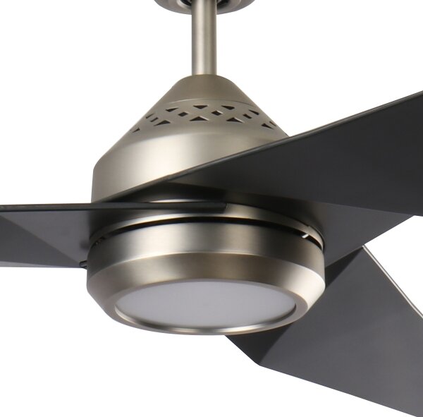 Kichler KLF-JADE-60-AP-LED Stmívatelný stropní ventilátor JADE 18W/230V černá+DO