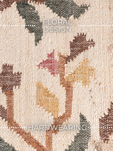 ELLE Decoration, Běhoun Violette 106259 Cream/Multi z kolekce Elle, 80x200, vícebarevná, kuchyně
