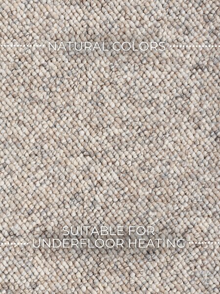 ELLE Decoration, Kusový koberec Wolly Ultra 106230 Dark Cream z kolekce Elle, 120x170, béžová, ložnice