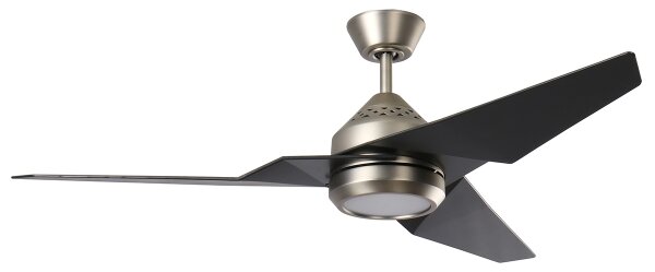 Kichler KLF-JADE-60-AP-LED Stmívatelný stropní ventilátor JADE 18W/230V černá+DO