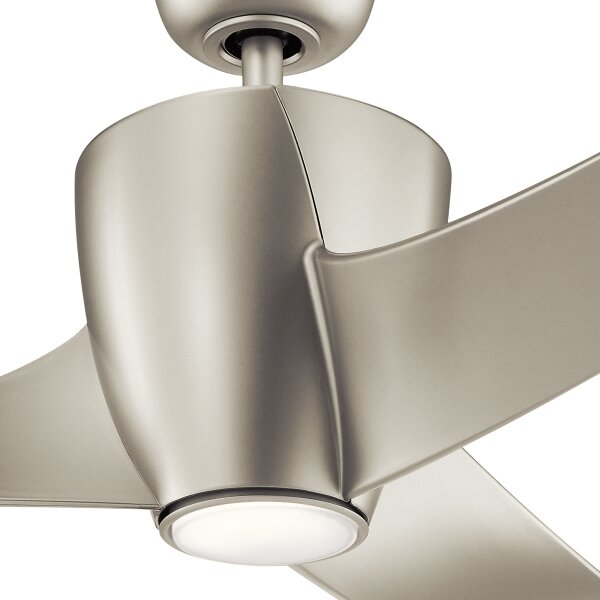 Kichler KLF-PHREE-56-BN- LED Stmívatelný stropní ventilátor PHREE 10W/230V + DO