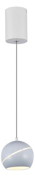 LED Lustr na lanku LED/8,5W/230V 3000K bílá