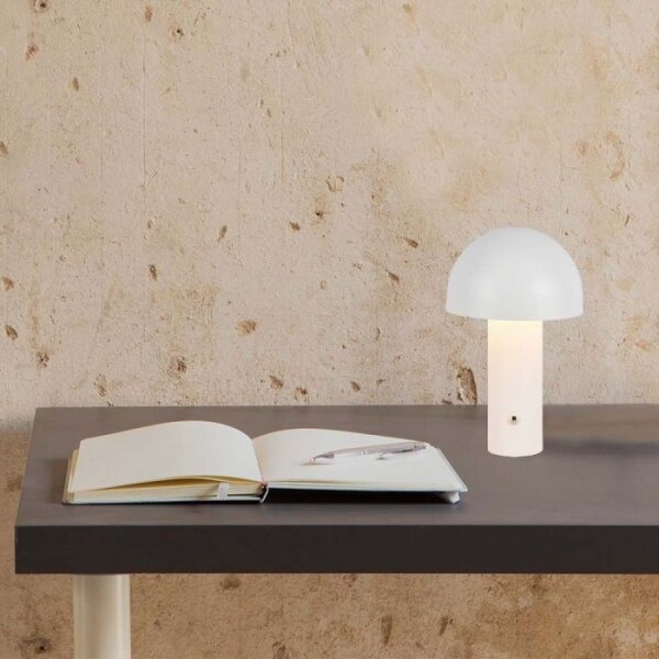 LED Stmívatelná dobíjecí stolní lampa LED/1W/5V 3000-6000K 1800 mAh bílá