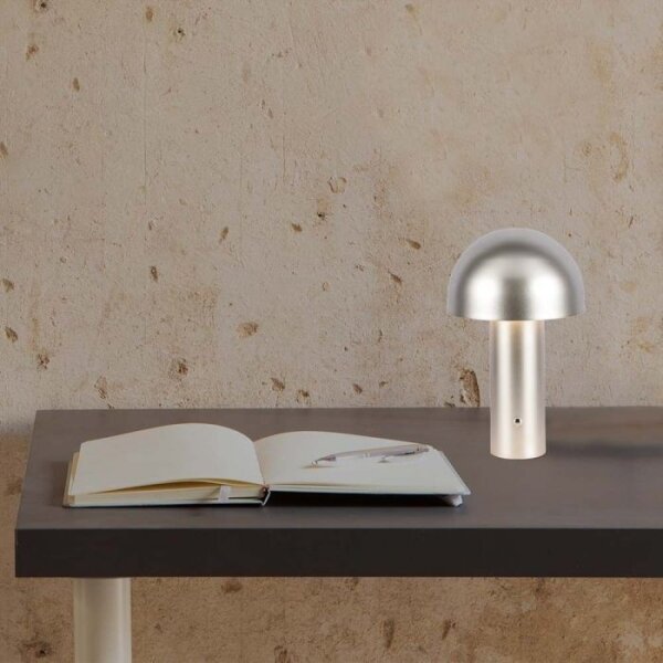LED Stmívatelná dobíjecí stolní lampa LED/1W/5V 3000-6000K 1800 mAh zlatá