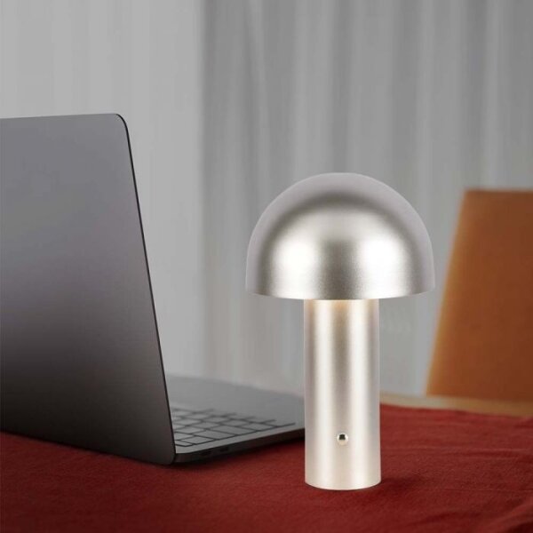 LED Stmívatelná dobíjecí stolní lampa LED/1W/5V 3000-6000K 1800 mAh zlatá