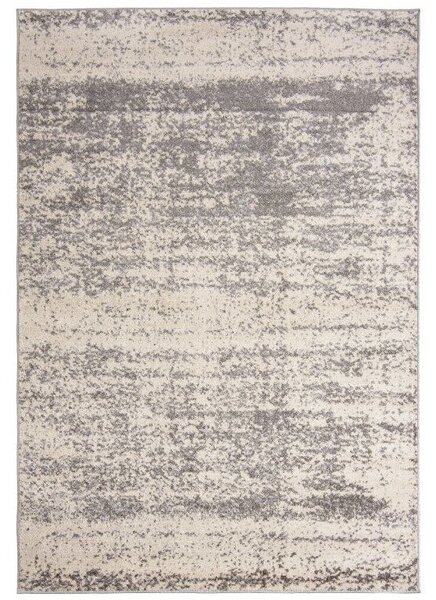 Makro Abra Moderní kusový koberec SPRING H171A Bílý šedý Rozměr: 70x250 cm