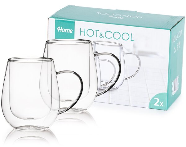 4Home Termo sklenice Relax Hot&Cool 300 ml, 2 ks