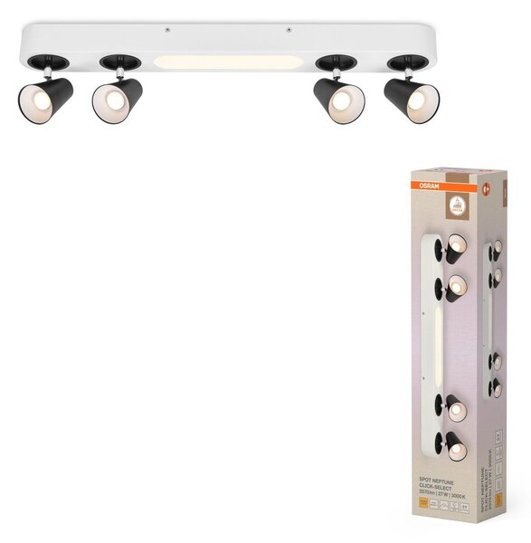 Dekorativní bílé stropní svítidlo 27 W Teplá bílá 708 mm