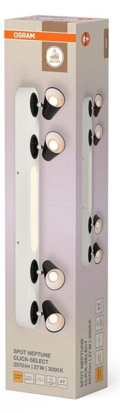 Dekorativní bílé stropní svítidlo 27 W Teplá bílá 708 mm