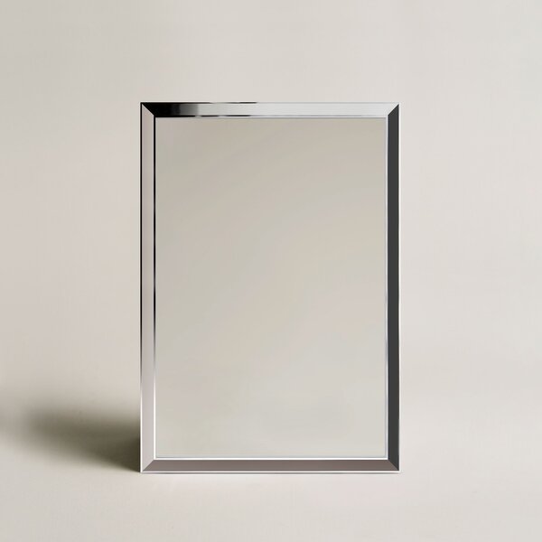 Ars Longa Helsinki zrcadlo 75.2x75.2 cm čtvercový nikl HELSINKI7070-N