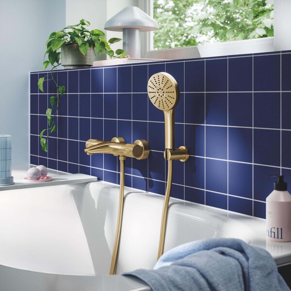 Grohe Vitalio Joy sprchová sada na stěnu Brushed Cool Sunrise 134865GN00