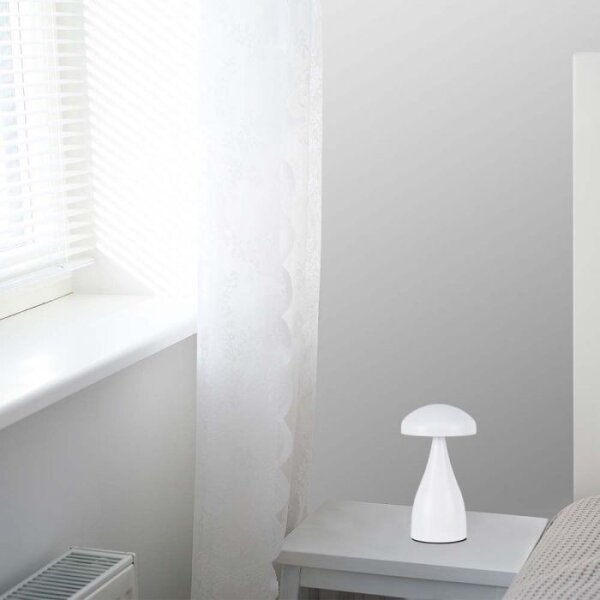 LED Stmívatelná dobíjecí stolní lampa LED/1W/5V 3000-6000K 1800 mAh bílá