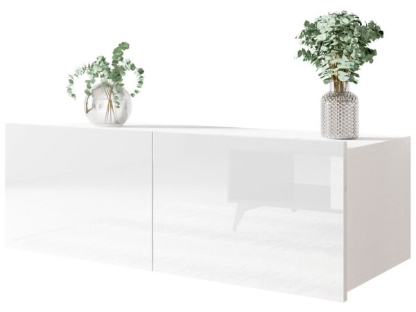 Nástěnná skříňka CALABRINI 34x105 cm bílá