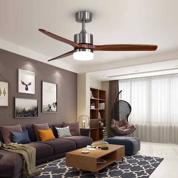 Immax NEO 07165-S-LED Stropní ventilátor ELEGANTE LED/18W/230V Wi-Fi Tuya+DO