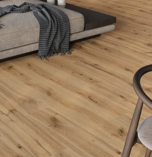 Vinylová SPC podlaha Barlinek Next Step Standard - Dub Amber s integrovanou podložkou