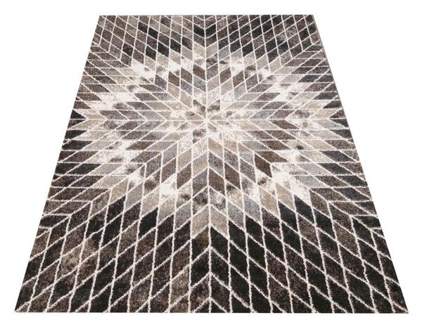Makro Abra Moderní kusový koberec Panamero 10 hnědý Rozměr: 60x100 cm