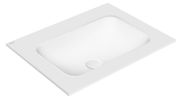 Oltens Kalla umyvadlo 60.2x46 cm obdélníkový nábytkový bílá matný 40207900