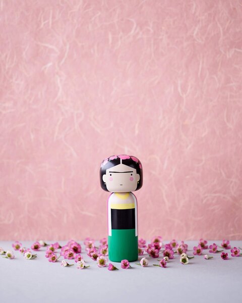 Lucie Kaas Kokeshi panenka Frida - 14,5 cm LK128