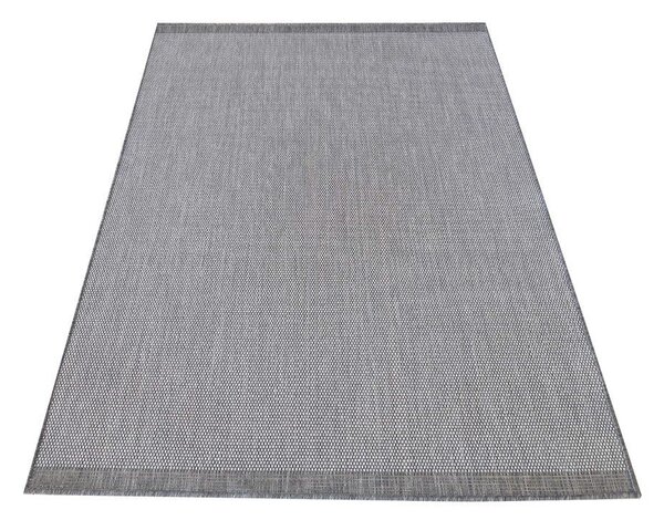 Makro Abra Kusový koberec sysalový oboustranný ZARA 14 šedý Rozměr: 80x150 cm