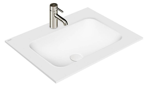 Oltens Kalla umyvadlo 60.2x46 cm obdélníkový nábytkový bílá matný 40207900