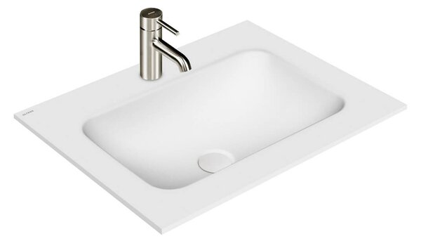 Oltens Kalla umyvadlo 60.2x46 cm obdélníkový nábytkový bílá matný 40209900