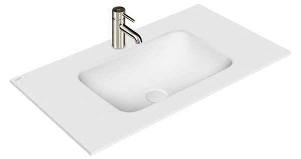 Oltens Kalla umyvadlo 80.2x46 cm obdélníkový nábytkový bílá matný 40210900