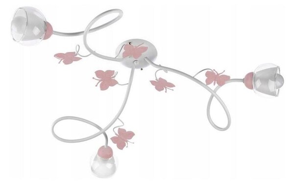 ONLI - Dětský přisazený lustr BUTTERFLY 3xE14/6W/230V