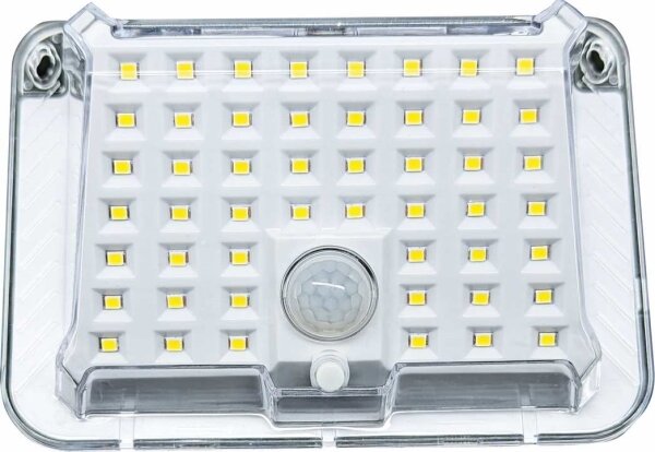 LED Solární nástěnné svítidlo se senzorem LED/5W/3,7V 1200 mAh IP44