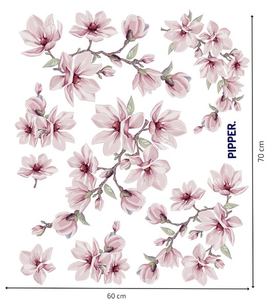 PIPPER. Samolepka na zeď "Magnolie"