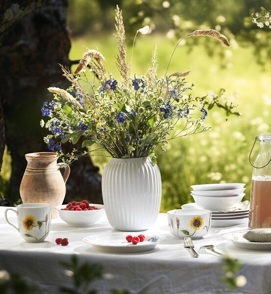Kähler Design Jídelní talíř Hammershøi Summer - Forget Me Not KD519