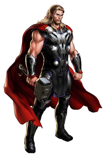 Samolepka na zeď "Thor" 50x70cm