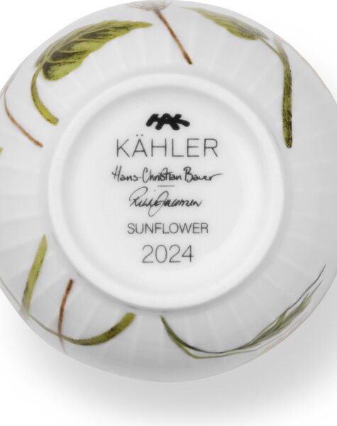 Kähler Design Porcelánový hrnek Hammershøi Summer - Sunflower KD516
