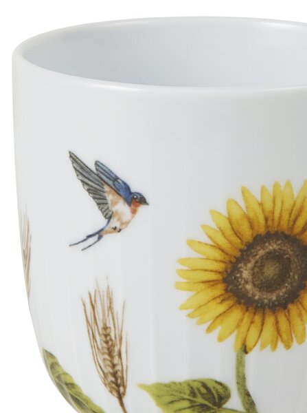 Kähler Design Porcelánový hrnek Hammershøi Summer - Sunflower KD516