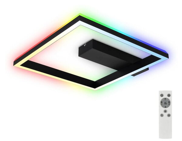 Brilo - LED RGBW Stmívatelný přisazený lustr FRAME LED/18W/230V 2700-6500K+ DO