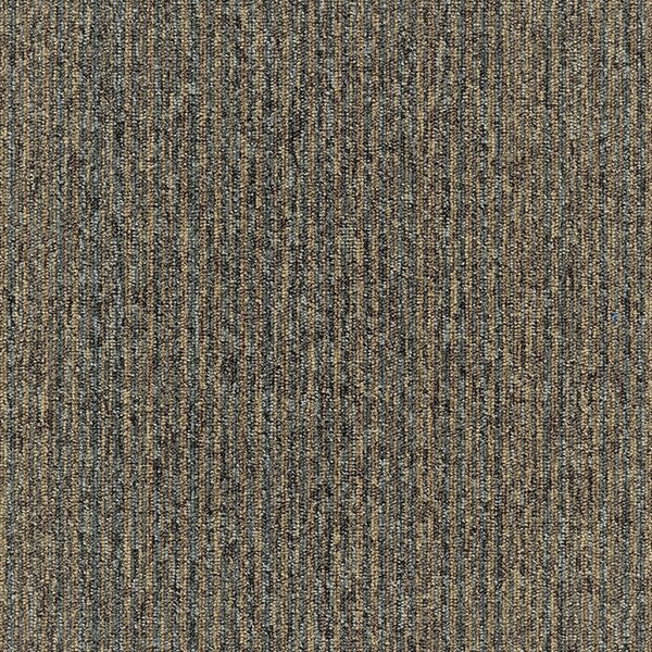 Tapibel, Kobercový čtverec Coral Lines 60309-50 hnědo-šedý 50 x 50 cm, chodba / předsíň