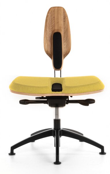 Kancelářská ergonomická židle NESEDA Premium –⁠ více barev, dub Žlutá